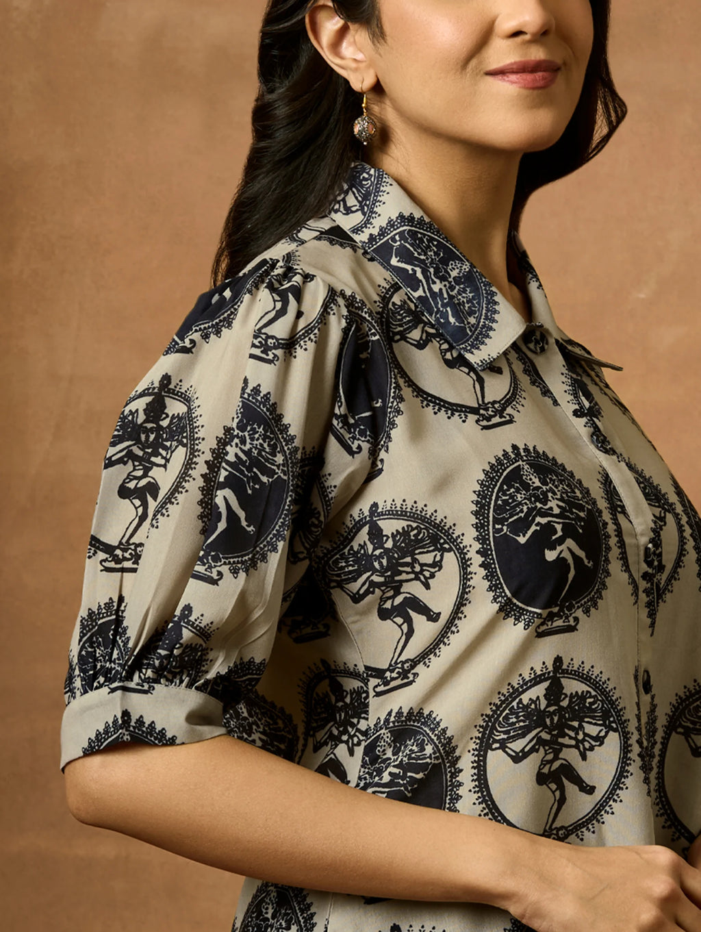 Printed Summer Cool Viscose Tunic 4141