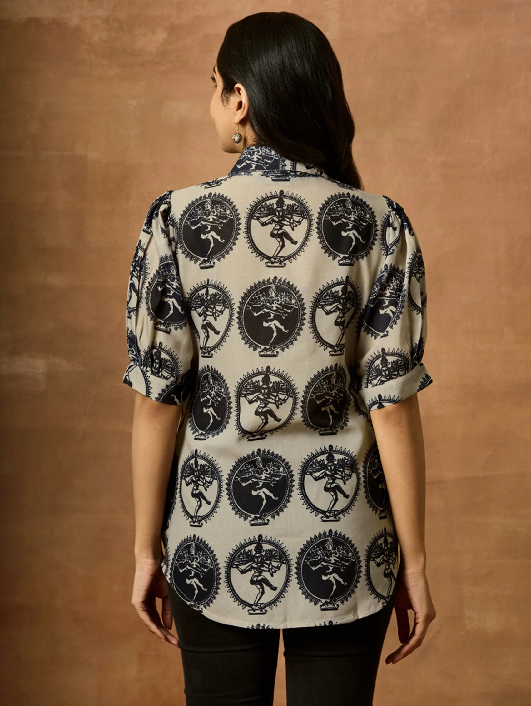 Printed Summer Cool Viscose Tunic 4141