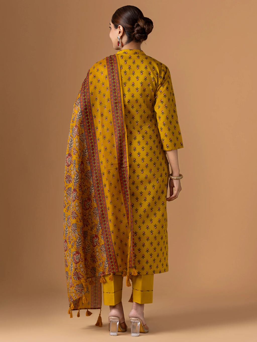 Embroidered Pure Cotton Suit Set 4231