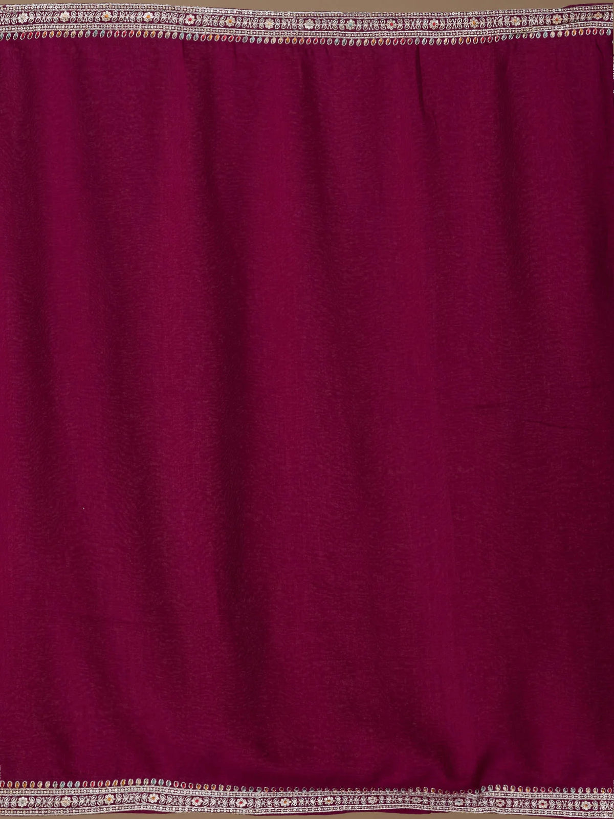 Wine Soft Raw Silk Gold Zariwork Anarkali Kurta With Pant Regular And Dupatta